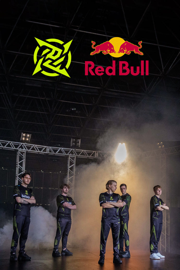 NIP x Red Bull Collaboration with CS:GO team Vertical  