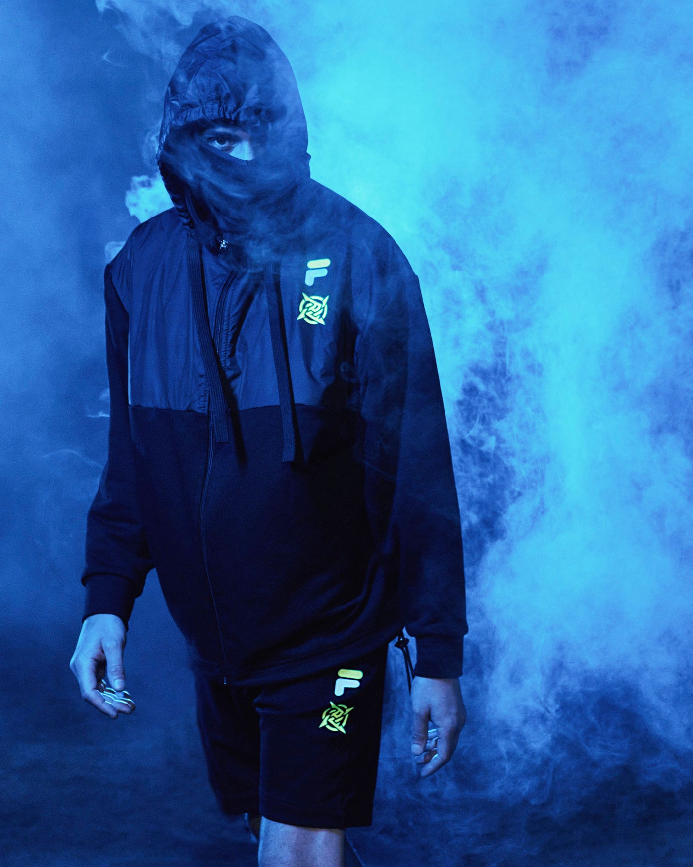 Shinobi Shozoku - NIPxFILA - Black Shorts