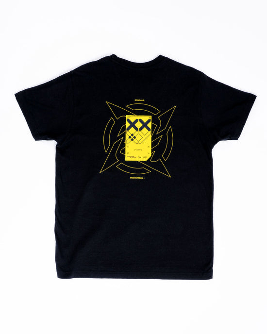 Black Printstream T-Shirt |