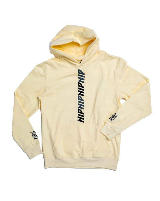 Ninjutsu Collection - Cream Hoodie from Ninjas in Pyjamas Shop. A cream hoodie from the Ninjutsu Merch Collection, featuring the Ninjas in Pyjamas logo subtly printed on the front. This cozy and stylish hoodie is perfect for showcasing your support for NIP while staying warm and comfortable.