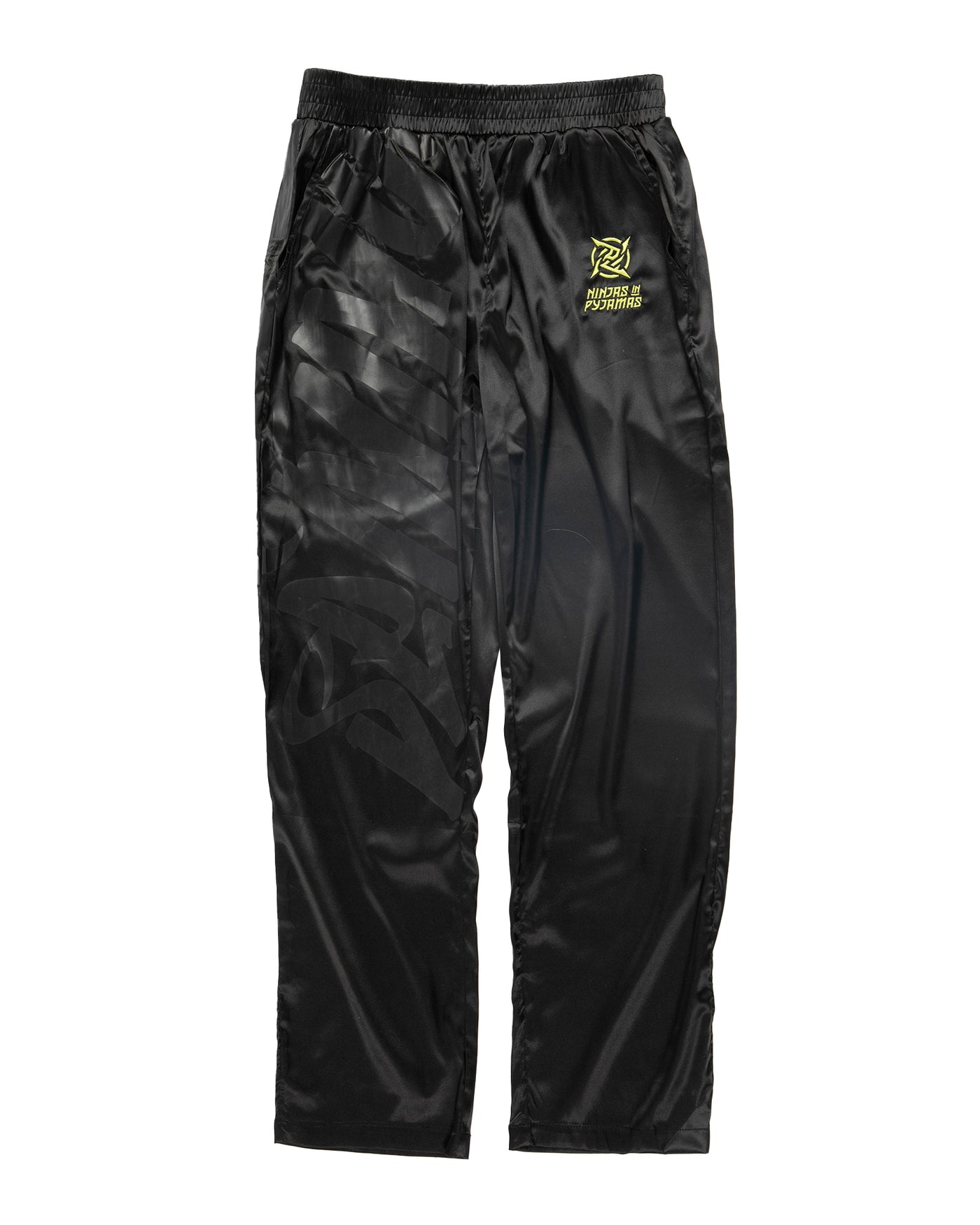 Ninjutsu Collection - Pyjamas from Ninjas in Pyjamas Shop. Ninjutsu Merch Collection's pyjamas, featuring the iconic Ninjas in Pyjamas logo on the comfortable sleepwear set. These stylish and cozy pyjamas are perfect for expressing your passion for NIP while staying comfortable and relaxed during downtime or bedtime.