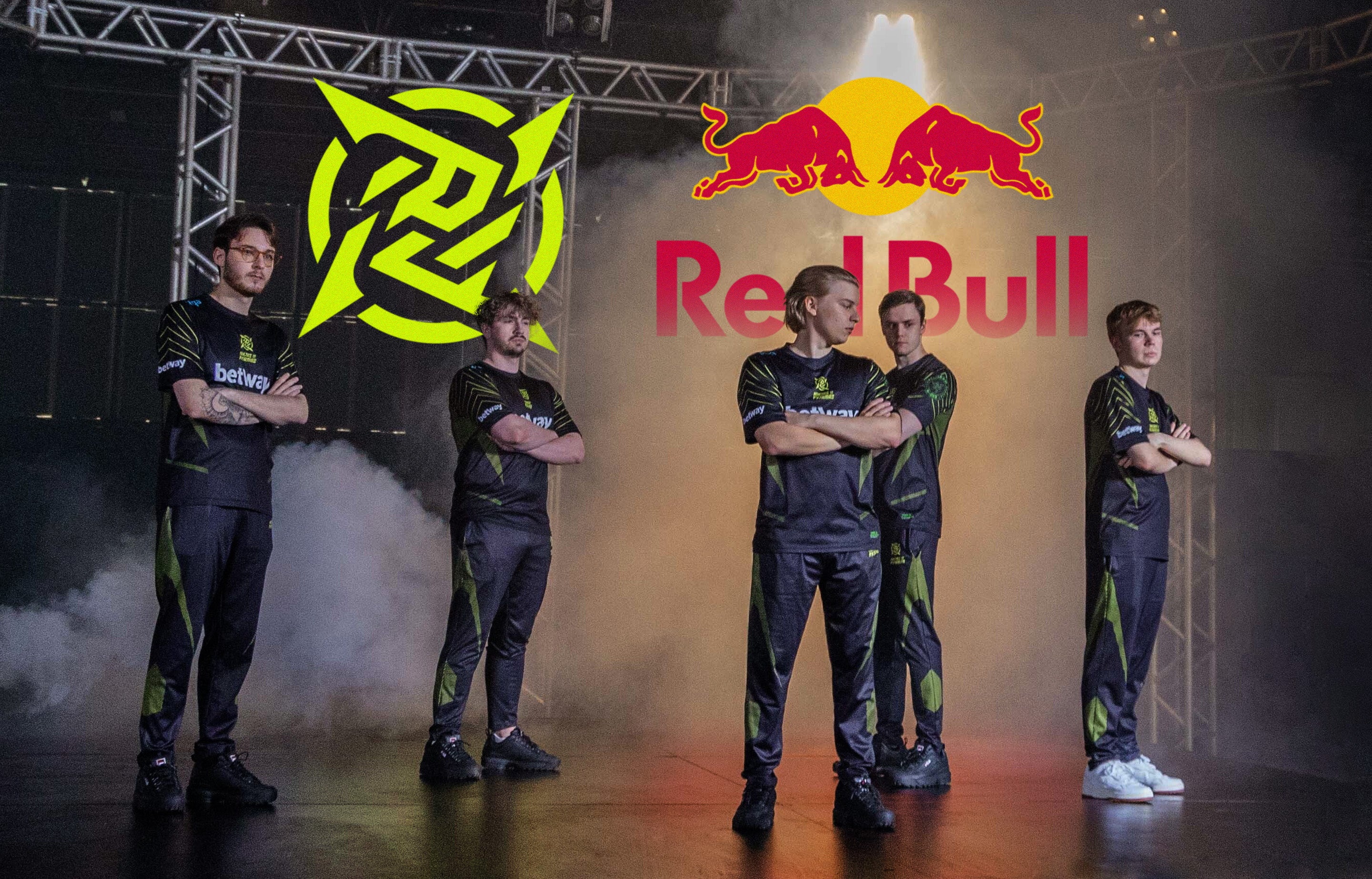 NIP x Red Bull Collaboration with CS:GO team